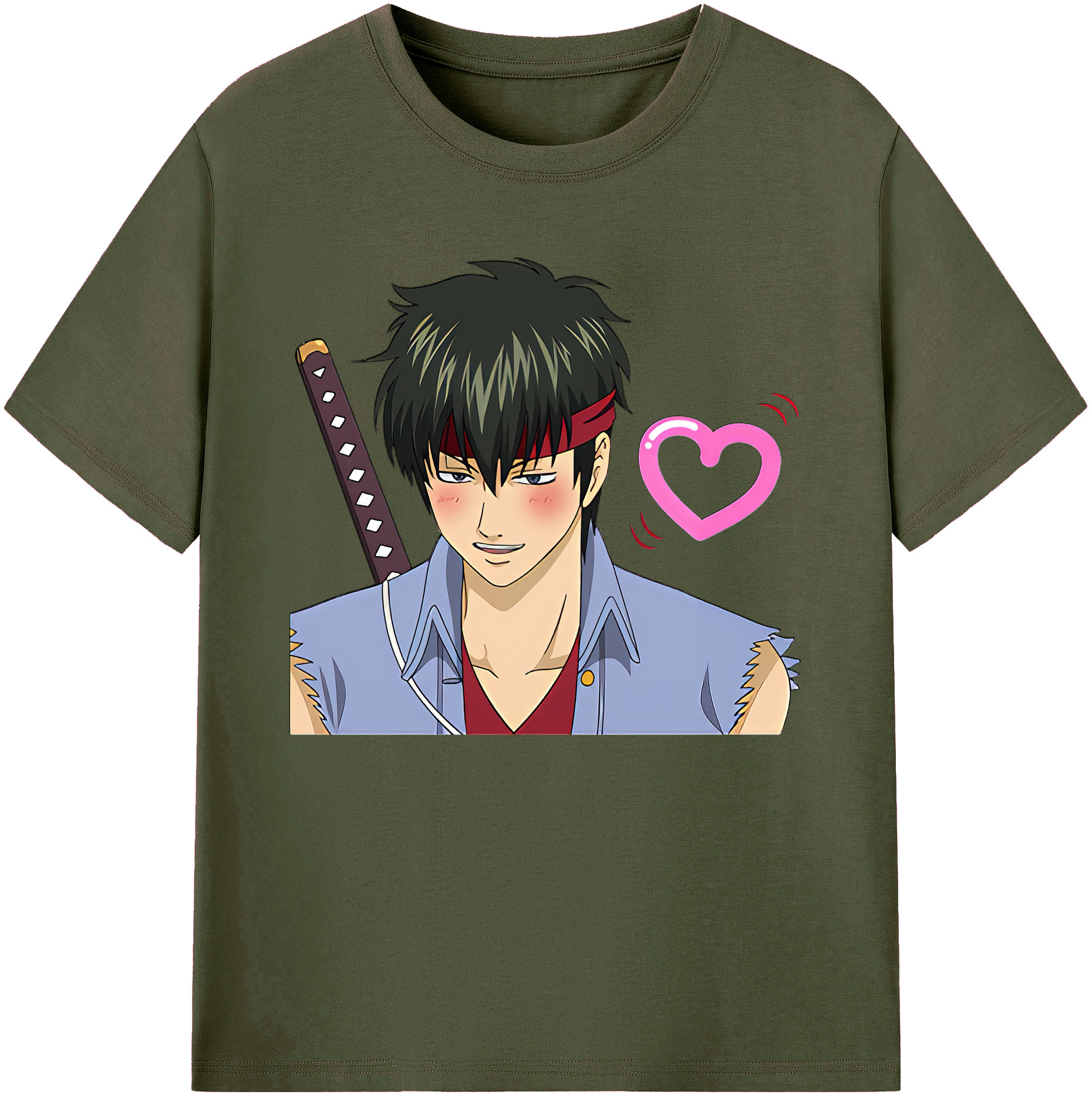 （画像用） ぎんたま 坂田銀時（さかたぎんとき） 神楽 志村新八（しむら しんぱち） GINTAMA Sakata Gintoki Kagura Shimura Shinpachi 綿100％ メンズ半袖Tシャツ｜肌触りやわらか＆通気性